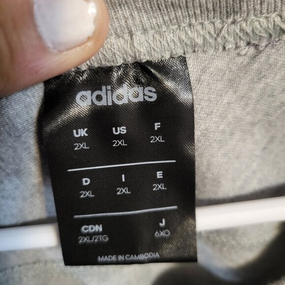 MENS ADIDAS COMFORT T-SHIRT SZ 2XL - Picture 3 of 4